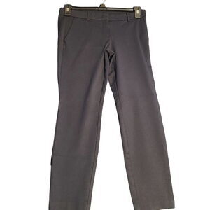 Dalia Womens Dress Pants Black Size 28 Rayon Blend Stretch Pockets Clasp Zip